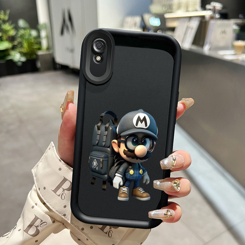เคสสำหรับ Xiaomi Redmi 9A Redmi 9i Redmi 9T Redmi 9 Power เคสซิลิโคนนิ่มกันตกรวมทุกอย่างลายมา