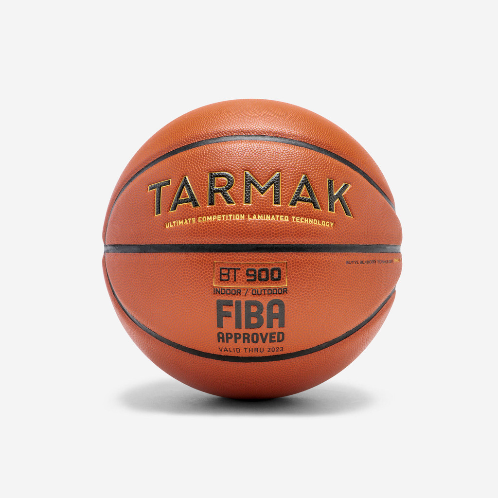 TARMAK | ลูกบาสเก็ตบอลรุ่น BT900 เบอร์ 7ที่ผ่านการรับรองโดย FIBA สำหรับเด็กผู้ชายและผู้ใหญ่ | Basket