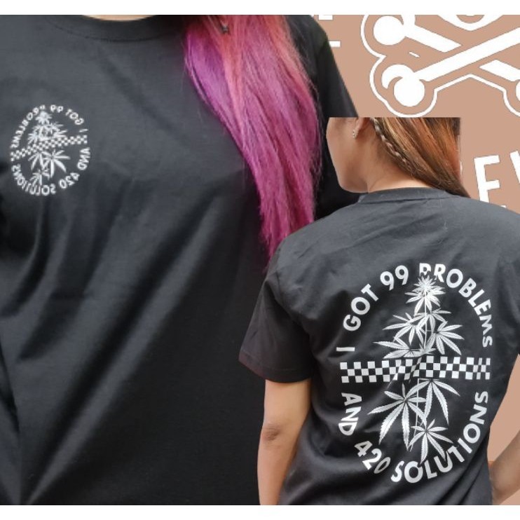 【COD】420 SOLUTIONS 420 Tshirt for men streetwear tshirt for men black tshirt women shirt tshirt for 