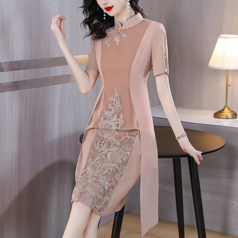 Wedding mother dress 2023 Summer ladies wedding dress Noble banquet dress wedding mother dress