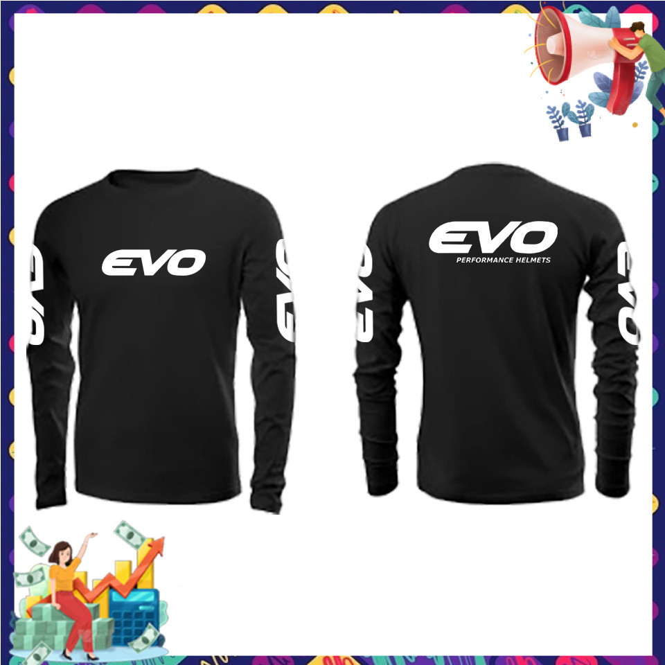 【COD】Evo EVO performance shirt motorcycle rider Long Sleeve T Shirt DF shirt  XS-5XL