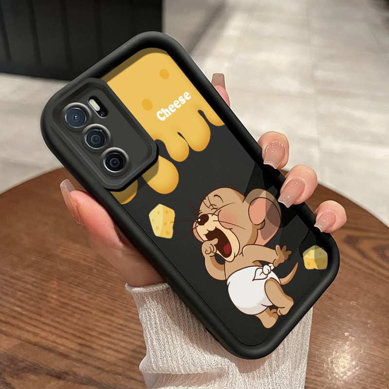 เคสสำหรับ OPPO A16 OPPO A16s OPPO A54s เคสครอบปกป้องซิลิโคนป้องกันรอยขีดข่วนลาย