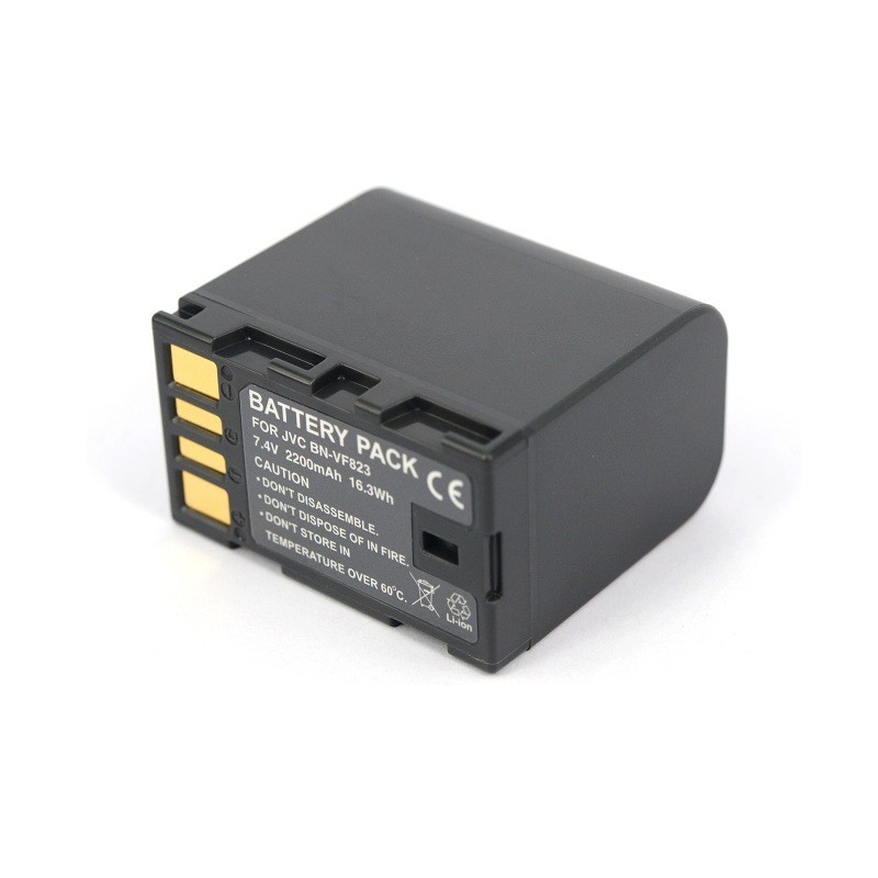 BN-VF823เหมาะสำหรับJVC BN-VF823 BN-VF823Uกล้องดิจิตอล 7.4V 2200mAh