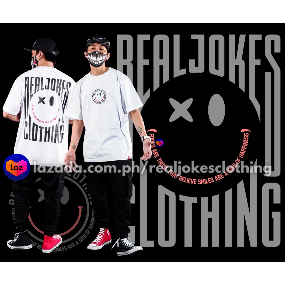 【COD】Real Jokes Clothing Fools (WHITE)