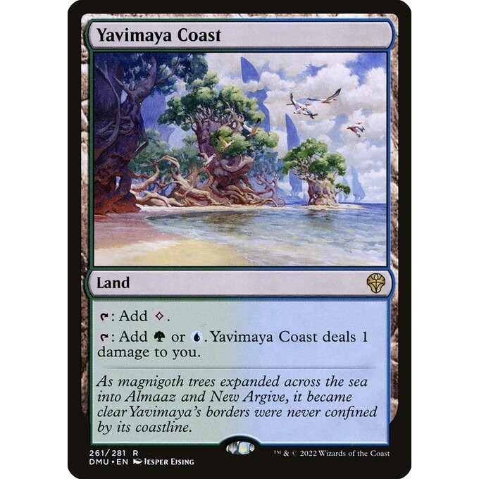 [Dominaria United] - [DMU] - (R) -[Yavimaya Coast] -  [2022]