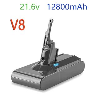 สำหรับ Dyson 6000MAh V8 21.6โวลต์แบตเตอรี่ลิเธียมเครื่องดูดฝุ่นแบตเตอรี่แบบชาร์จไฟได้เครื่องมือแบตเตอรี