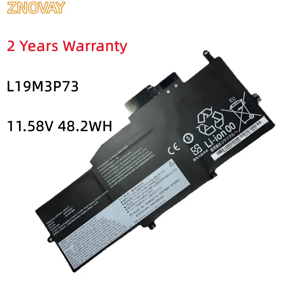 L19M3P72 L19M3P73แบตเตอรี่แล็ปท็อปสำหรับ Lenovo T Hink P AD X1นาโน GEN 1-20UN L19C3P71 SB10T83205 5B