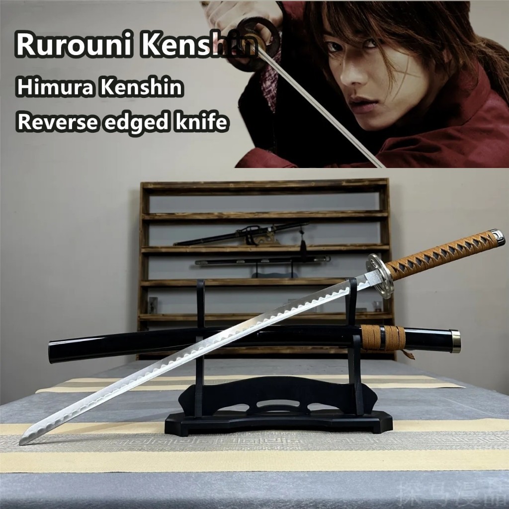 ดาบซามูไร วัสดุเหล็ก Rurouni Kenshin ดาบคาตานะ โบราณ OnePiece Samurai sword นารูโตะ ดาบโซโล โตเกียวรีเวนเจอร์