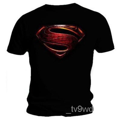 【High quality】Low Price Hot Sale T Shirt Superman Logo Man Of Steel Men'S Sports T-Shirt Holiday Gif