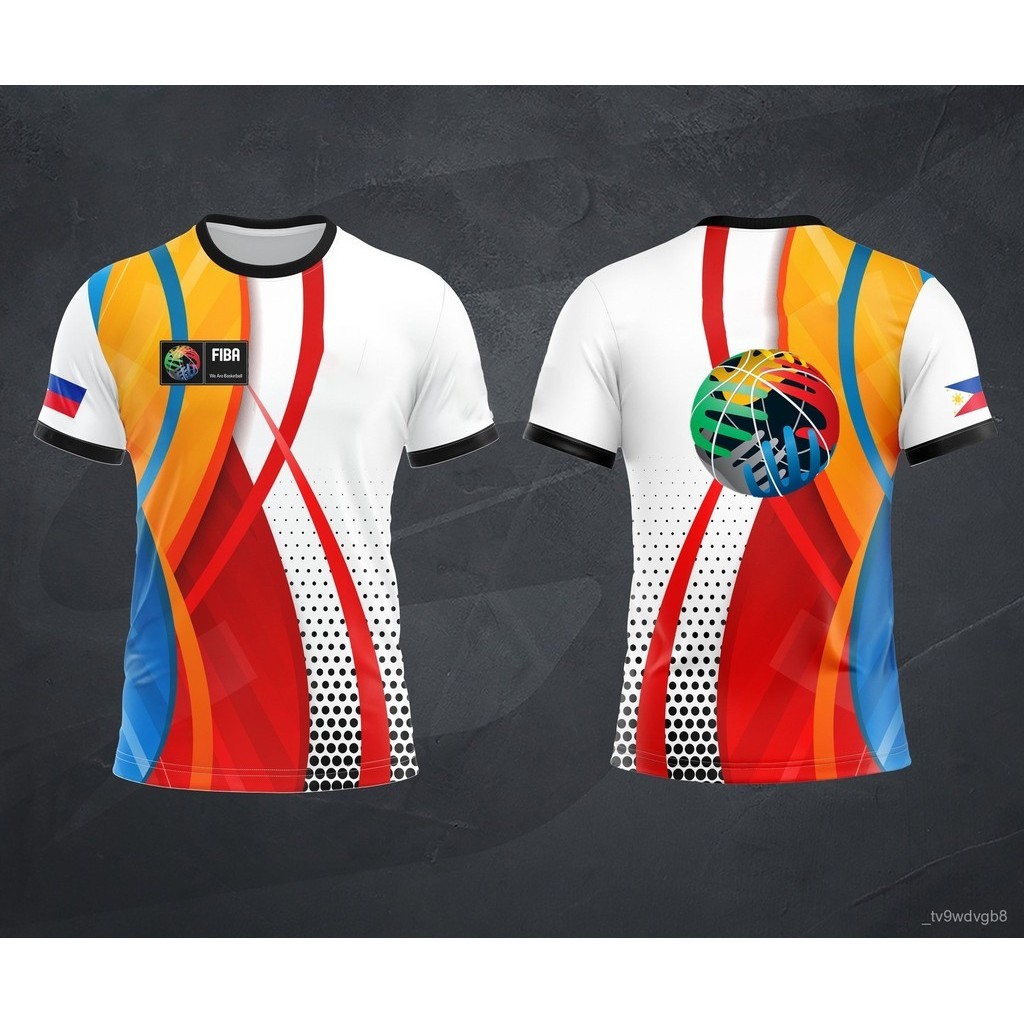 【High quality】Full LOGO PERBASI Basketball REFEREE T shirts Task Shirt (FIBA-INA-PERBASI-REFEREE)COD