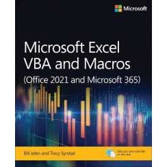 Microsoft Excel VBA and Macros (Office 2021 and Microsoft 365) (Business Skills) [Paperback]