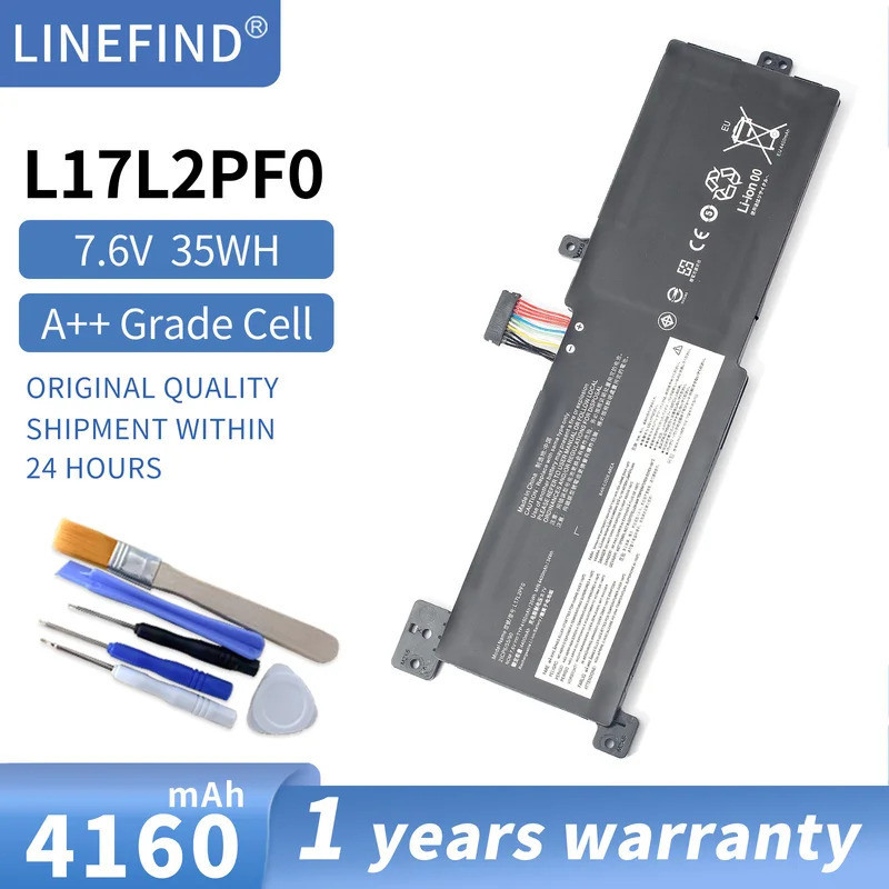 L17M2PF1 L17M2PF2แบตเตอรี่แล็ปท็อปสำหรับ Lenovo IdeaPad 330 330G 15ARR 81D2005CUS 7.5V/4670MAh