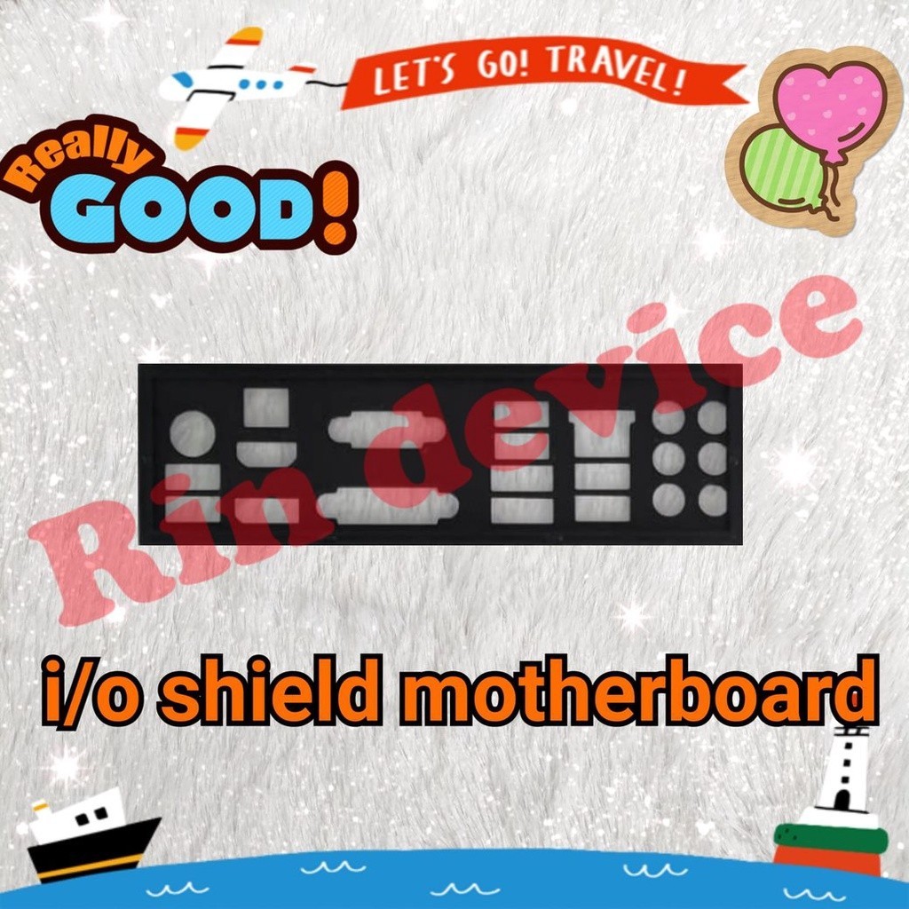 i/o shield Motherboard asus h87m pro   #ฝาหลังเมนบอร์ด