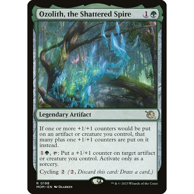 [March of the Machine] - [MOM] - (R) -[Ozolith, the Shattered Spire] -  [2023]