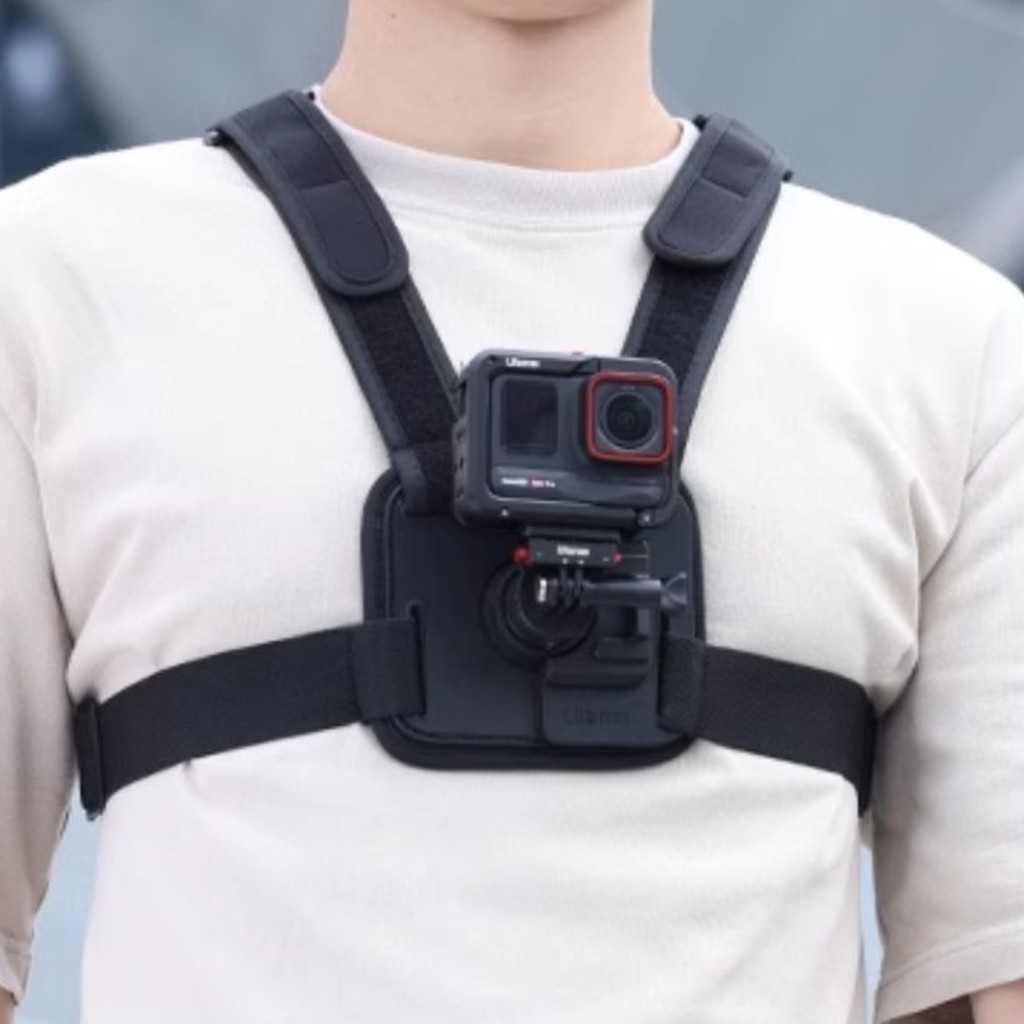 Ulanzi IN02 Metal Cage เคส Insta360 Ace/ Ace Pro มีช่องถอดแบต พร้อม Cold Shoe ต่อไฟเซลฟี่ ไมค์