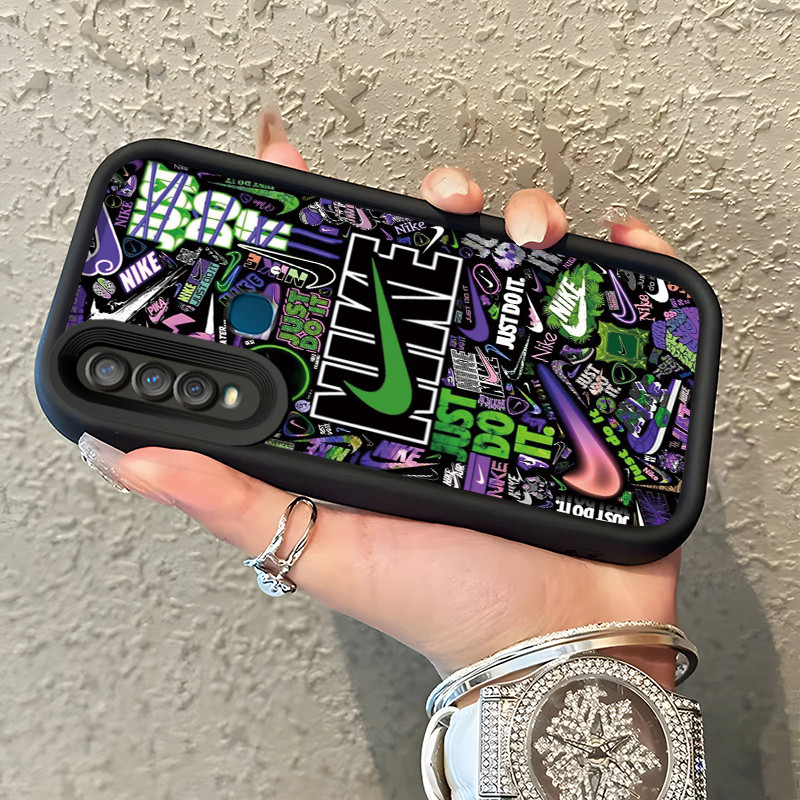 เคสสำหรับ VIVO Y17 Y15 Y12 Y12i Y3 Y3s 2020 เคสครอบไนกี้เทรนด์ป้องกันการตก