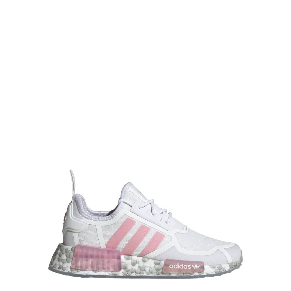 【Direct from Japan】 adidas Originals Girl's NMD_R1 J (Big Kid) Crystal White/Light Pink/White 3.5 Bi