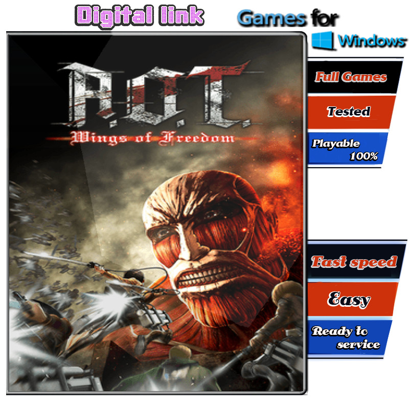 Attack on Titan A.O.T. Wings of Freedom เกม PC Game คอมพิวเตอร์ USB เสียบเล่นได้เลย