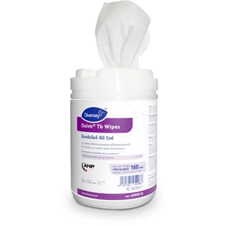Diversey Oxivir TB Wipes แผ่นเช็ดฆ่าเชื้อโรค ทำความสะอาดและฆ่าเชื้อ 160 แผ่น