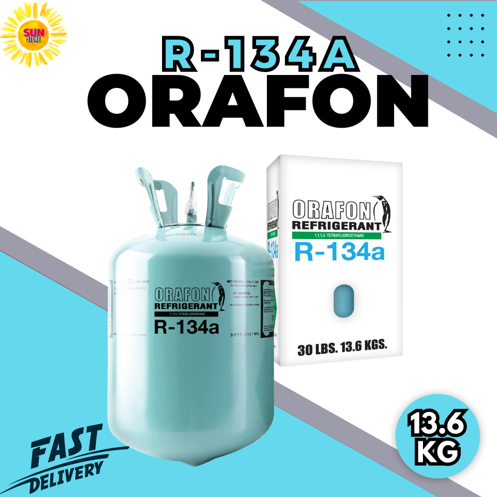 น้ำยาแอร์ R-134A ยี่ห้อ iGAS(brand in usa) / ORAFON ขนาด 13.6KG