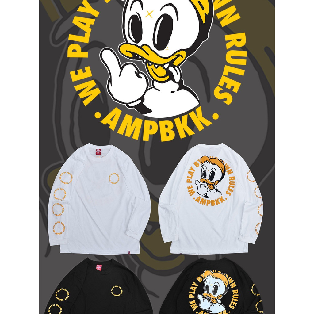 A.M.P. เสื้อแขนยาว “PANHEAD CHOPPER” L/S T-SHIRT
