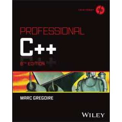 Professional C++ (Tech Today) (6TH) [Paperback]