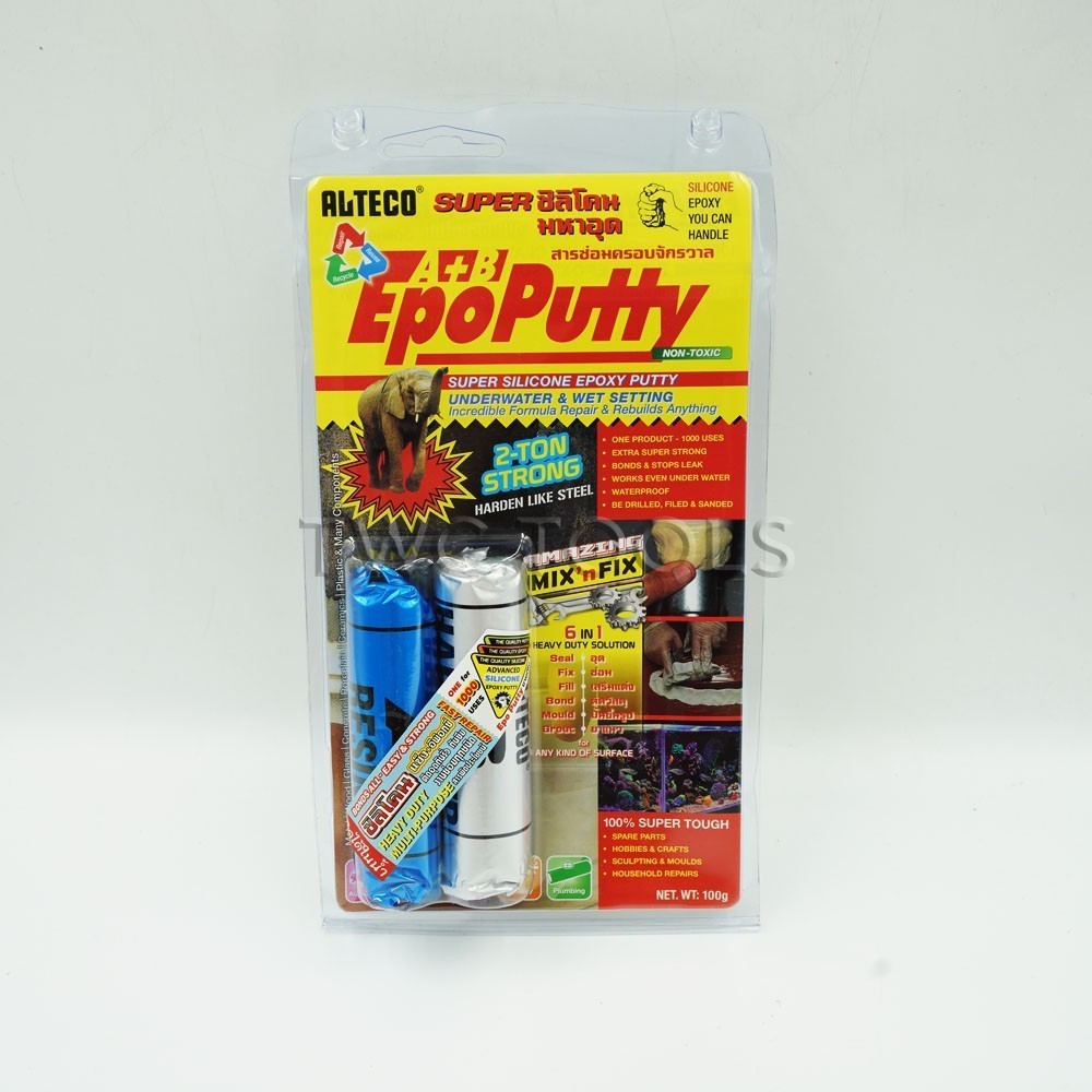 ALTECO กาวมหาอุด Alteco Epoxy Epo putty กาวดินน้ำมัน 100g