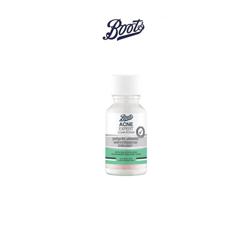 Boots บู๊ทส์ แอคเน่ เอ็กซ์เพิร์ท เคลียร์ โพชั่น 15มล.