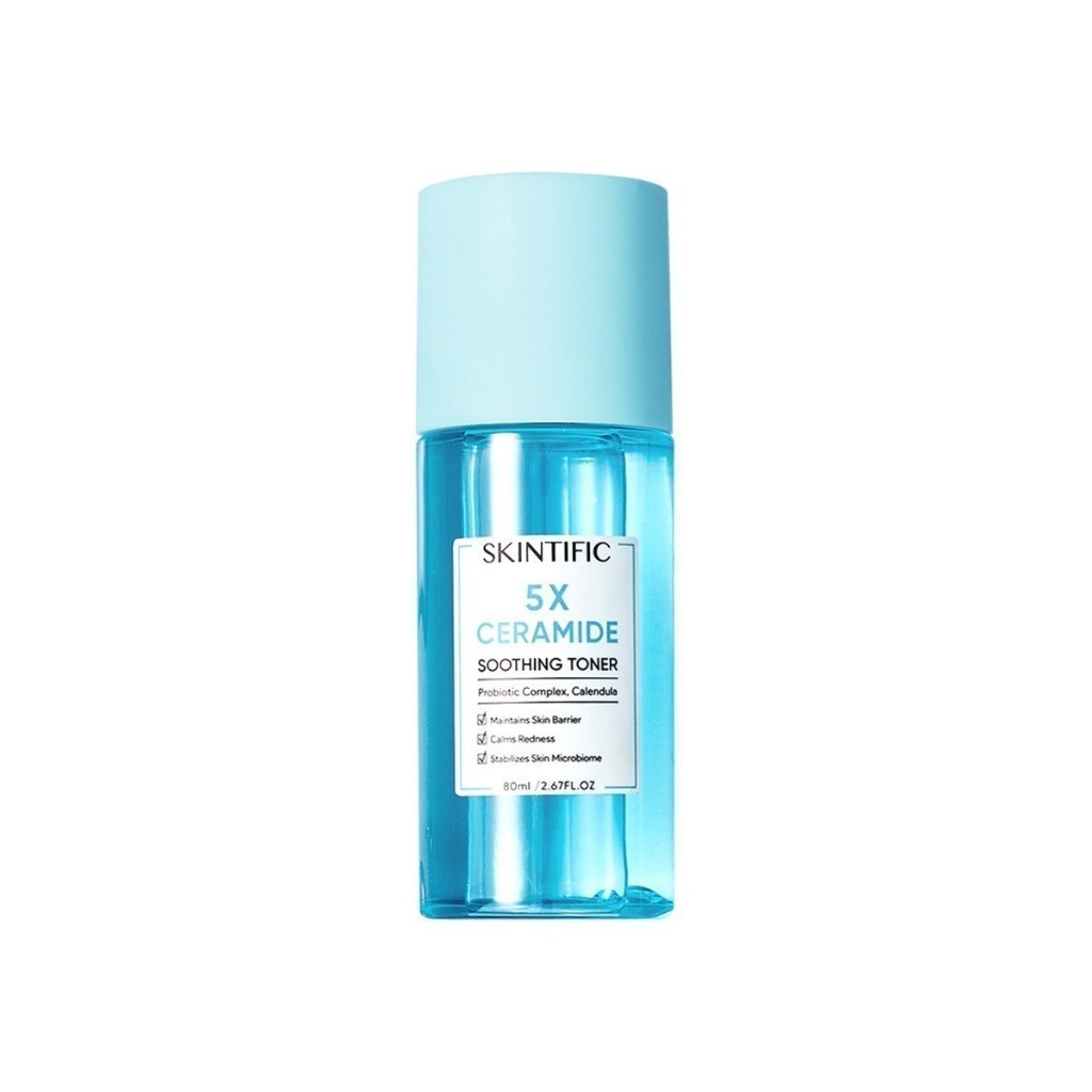 Skintific 5X Ceramide Soothing Toner สกินทิฟิค 5X เซราไมด์ ซูทติ้ง โทนเนอร์ 80 มล