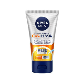 Nivea Men Bright C&Hya Age Wash 150 G นีเวีย เอ็กซ์ตร้า ไบรท…