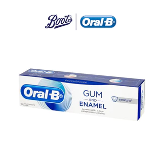 Oral-B ออรัล-บี กัม แอนด์ อินาเมล ไวท์เทนนิ่ง ยาสีฟัน สูตรฟันขาว 90 ก.