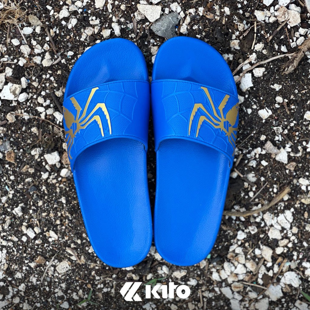 🔥Kito AH93 Spider รองเท้าแตะ Unisex รุ่น ไซส์ 36-43 สี ดำ น้ำเงิน กรม แดง ขาว เหลือง maksim
