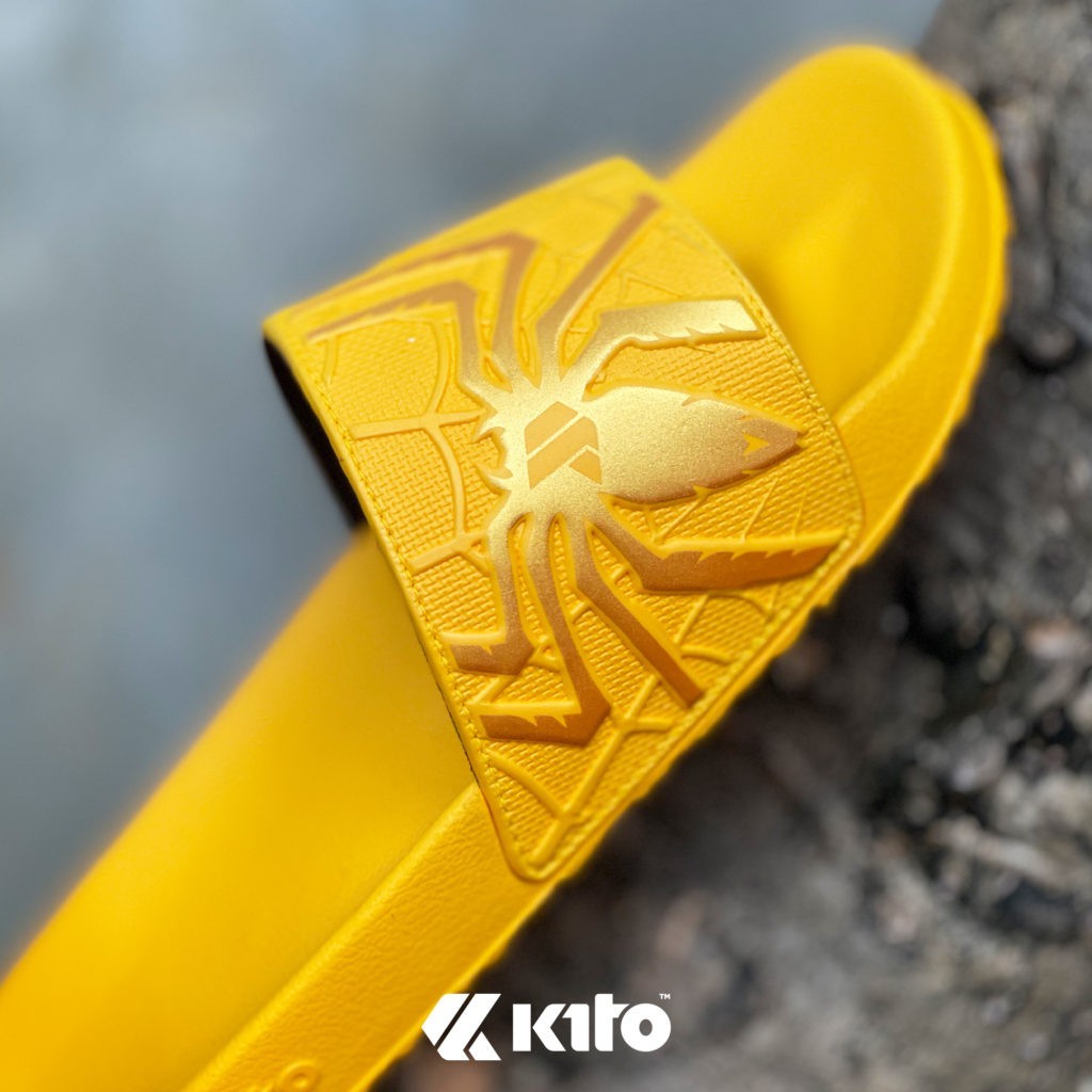 🔥Kito AH93 Spider รองเท้าแตะ Unisex รุ่น ไซส์ 36-43 สี ดำ น้ำเงิน กรม แดง ขาว เหลือง maksim