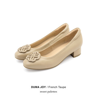 Sweet Palettes รองเท้าหนังแกะ DUMA Joy French Taupe