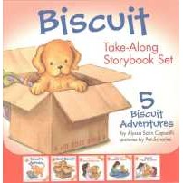 Biscuit Take-Along Storybook Set : 5 Biscuit Adventures (Biscuit) [Paperback]