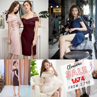 เดรส EL0703 Grace Dress (ลด125 โค้ดWYAKPT) ชุดใส่เที่ยว ชุดออกงาน ชุดเพื่อนเจ้าสาว | Evalynbrand