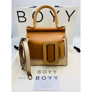 💥👜กระเป๋าสะพาย BOYY USED like new! boyy karl 19  ปี 2022