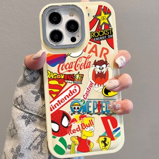 เคสโทรศัพท์มือถือ แบบนิ่ม ลายสไปเดอร์แมน เลนส์โลหะ สําหรับ iPhone 14Promax 13 12 11 7Plus X XR xsmax