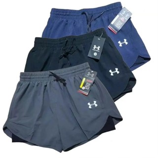 ‼️SALE‼️Under Armour กางเกงวิ่งขาสั้นผู้หญิงมีซับใน