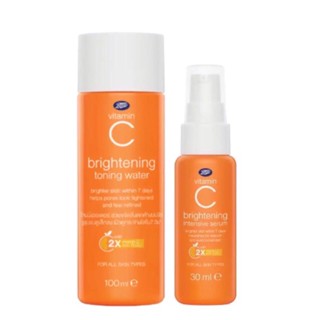 ลดเพิ่ม 8% 🔥สูตรใหม่🔥 Boots Vitamin C Toners และ Serum - ล๊อตใหม่ ของแท้