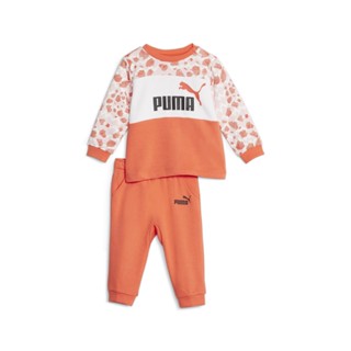 PUMA KIDS - จ็อกเกอร์สูทเด็กเล็ก Essential Mix Match สีส้ม - APP - 67636860