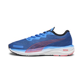 PUMA RUNNING - รองเท้าวิ่ง Velocity Nitro 2 Mens Running Shoes สีฟ้า - FTW - 19533719