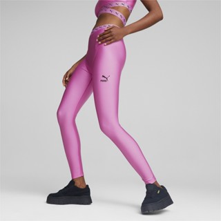 PUMA SPORT CLASSICS - กางเกงเลกกิ้งผู้หญิง Dare To Leggings Women สีชมพู - APP - 53562950