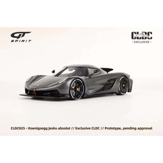 โมเดลรถยนต์เรซิ่น GT Spirit 1: 18 Koenigsegg Koenigsegg Jesko Koenigseggg Jesko Koenigseggg จัดส่ง 24 ชั่วโมง