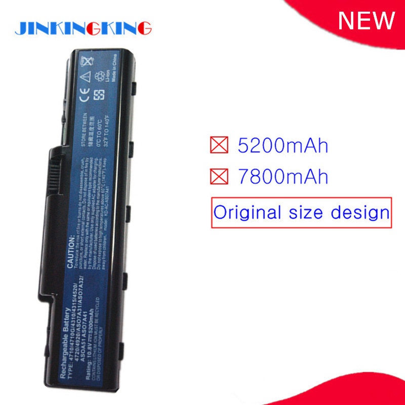 Laptop battery FOR Acer Aspire 4710 4710G 4710Z AS07A31 AS07A32 AS07A41 AS07A42 AS07A51 AS07A52 AS07