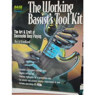 BASS PLAYER - THE WORKING BASSIST TOOL KIT W/CD/073999882384ลดราคาตำนิกระดาษด้านในปกยับ