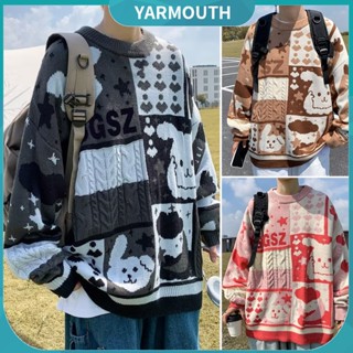 Yyr_ เสื้อกันหนาว แขนยาว สําหรับผู้ชาย