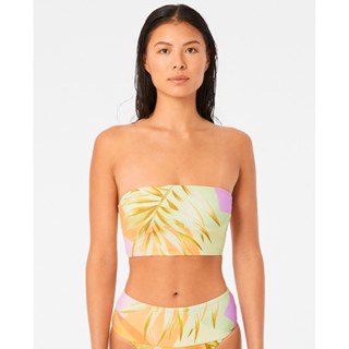 RIP CURL เซ็ตชุดว่ายน้ำ บิกินี่ 03GWSW 03TWSW MONTEGO BAY L/L BANDEAU TOP  &amp; HIGH WAIST PANT  S22