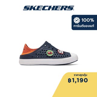 Skechers สเก็ตเชอร์ส รองเท้าเด็กผู้ชาย Boys Foamies Guzman Steps Shoes - 406810L-RYOR