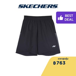 Skechers สเก็ตเชอร์ส กางเกงวิ่งขาสั้นผู้ชาย Men Running Shorts Apparel - SP22Q4M423-00GH